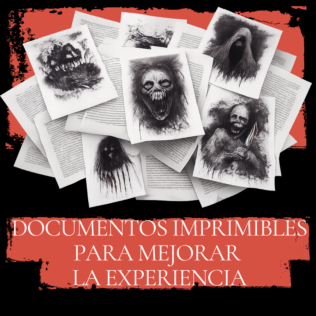 Audio Scape Room Imprimible