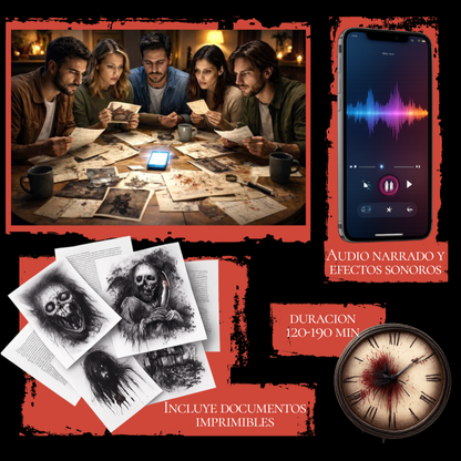 Audio Scape Room Imprimible