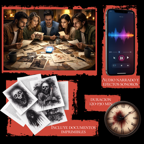 Audio Scape Room Imprimible